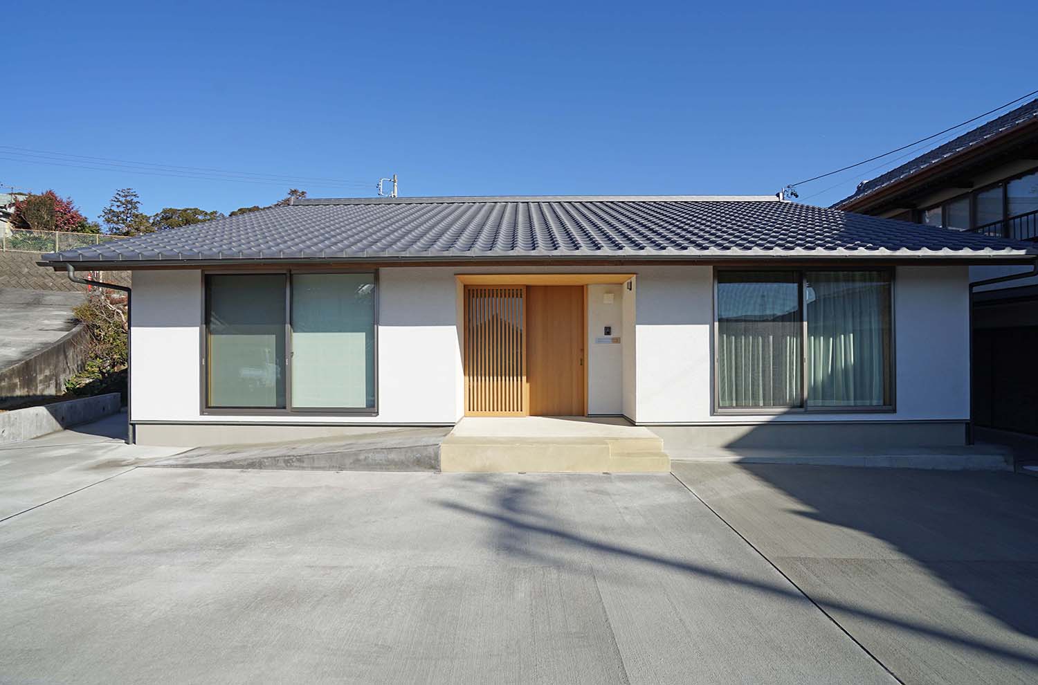 古材を再利用した平屋の住まい